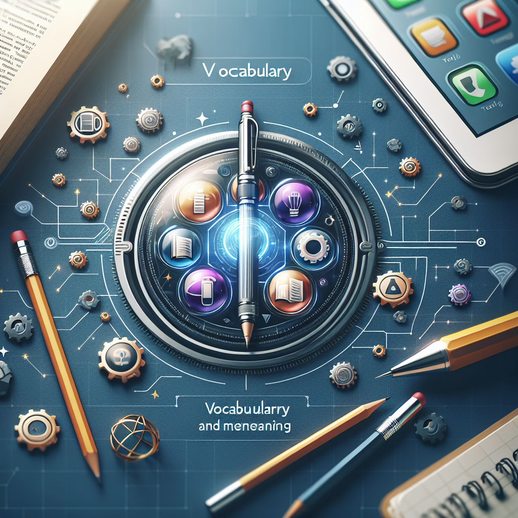 Wortschatz- und Bedeutungs-Apps