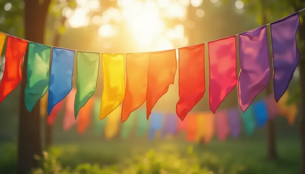 Das queer Lexikon der Flaggen: Farben und ihre Bedeutungen