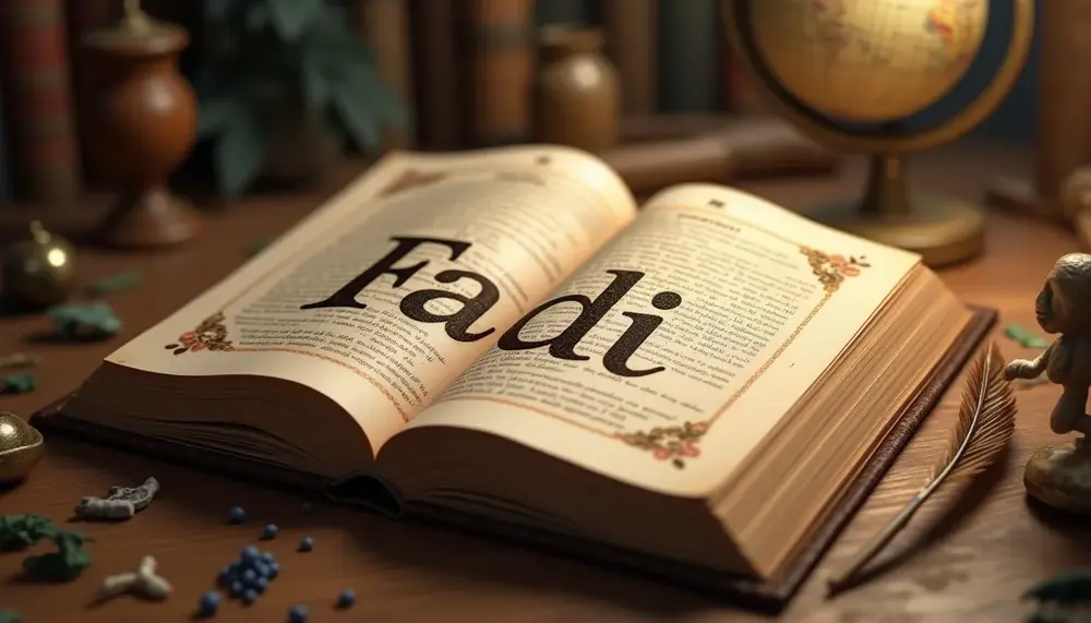 Fadi: Was bedeutet der Name und woher stammt er?