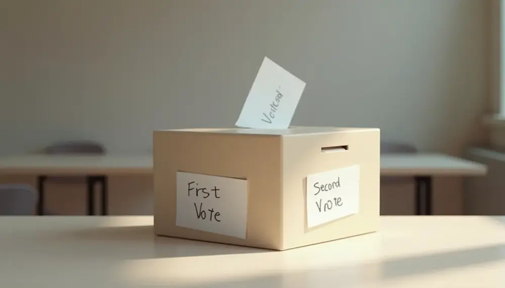 Was bedeutet Zweitstimme? Das Wahlsystem einfach erklärt